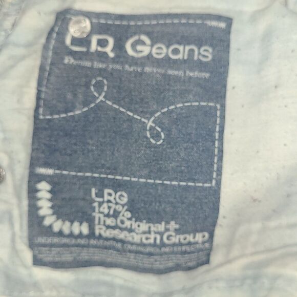 Authentic LRG VINTAGE JEANS 90s Streetwear - Picture 5 of 6